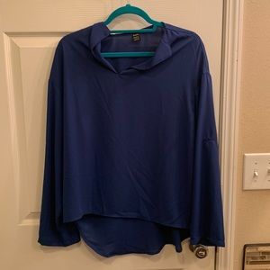 Rolled sleeve Blouse